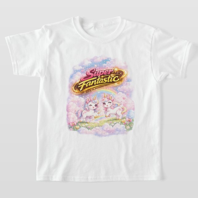 Super Fantastic Unicorn Time T-Shirt (Ablage )