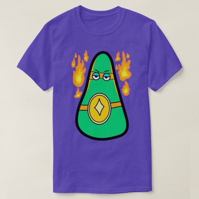 Super fire avocado Classic TShirt (Design vorne)