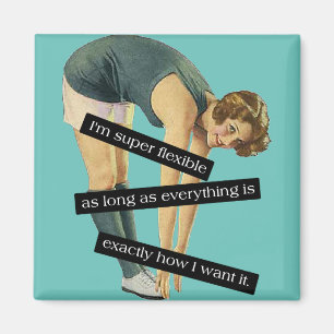 Super Flexibel Lustig Vintage Magnet