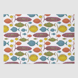 Super Fun Fish Seidenpapier