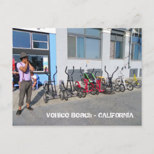 Super Funky Venice Beach Postcard! Postkarte