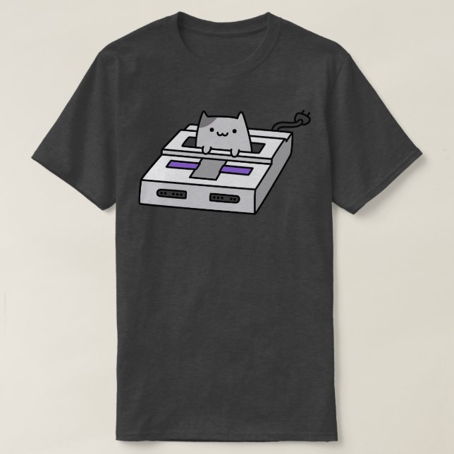 Super Game Cat T-Shirt (Design vorne)