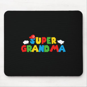 Super Gamer Oma Funny Women Day für Mütter Da Mousepad