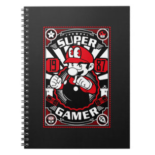 Super Gamer Retro Gaming Notizblock