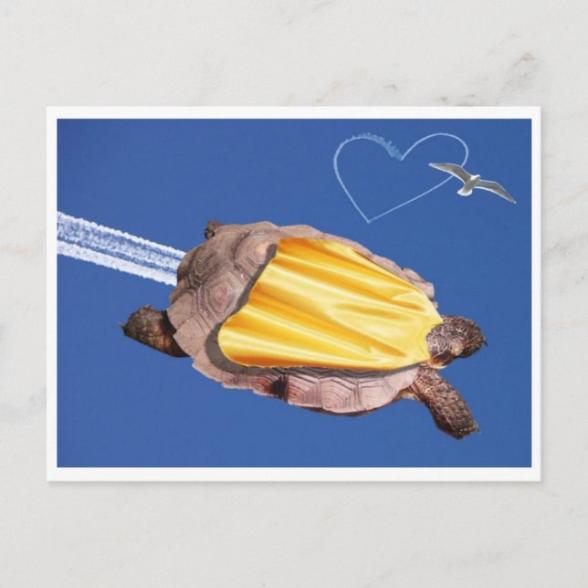 Super! Gammie der Wüstenschildkröte Postkarte (Vorderseite)