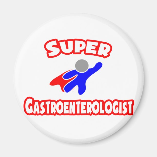 Super Gastroenterologin Magnet (Vorne)