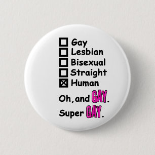 Super Gay Button