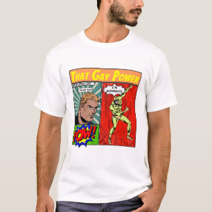 Super Gay, Vintag & Retro Gay Men Comic Meme T-Shirt