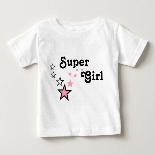 "Super Girl"-T - Shirt (Vorderseite)