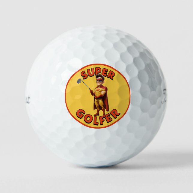 Super Golfer Titleist Pro V1 Golfbälle (Vorderseite)