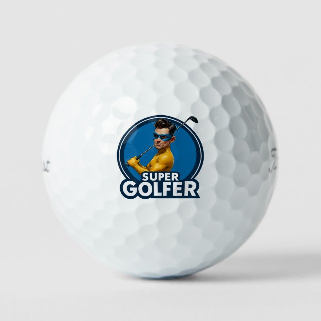 Super Golfer Titleist Pro V1 Golfbälle (Vorderseite)
