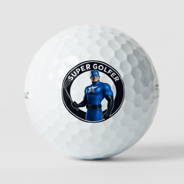 Super Golfer Titleist Pro V1 Golfbälle (Vorderseite)