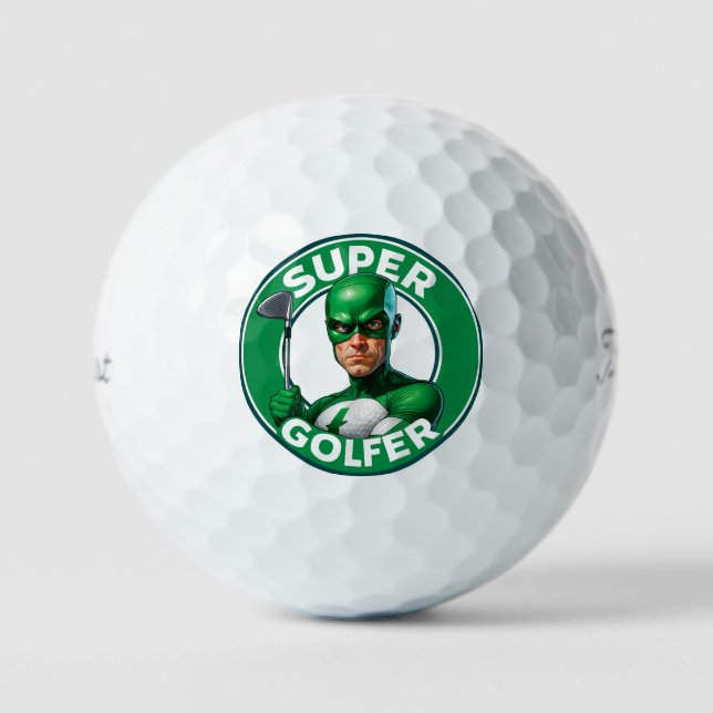 Super Golfer Titleist Pro V1 Golfbälle (Vorderseite)