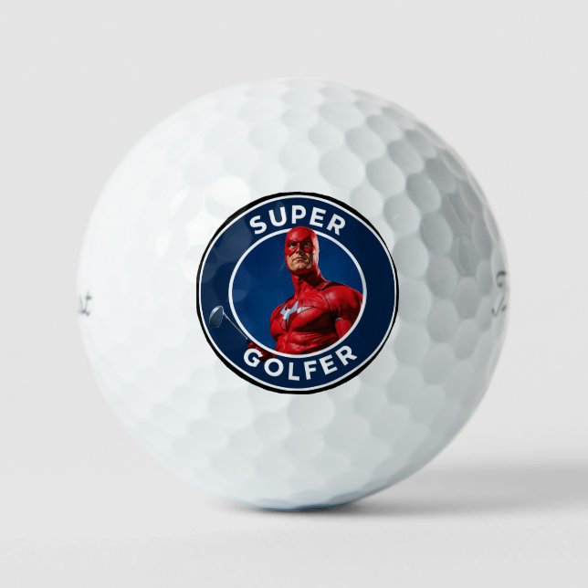 Super Golfer Titleist Pro V1 Golfbälle (Vorderseite)