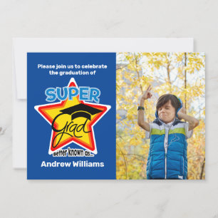 Super Grad Party Personalisieren Text, Foto, Farbe Einladung