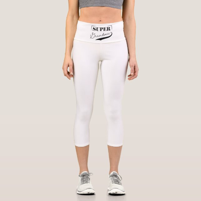 Super Grandma Capri Leggings (Vorderseite)