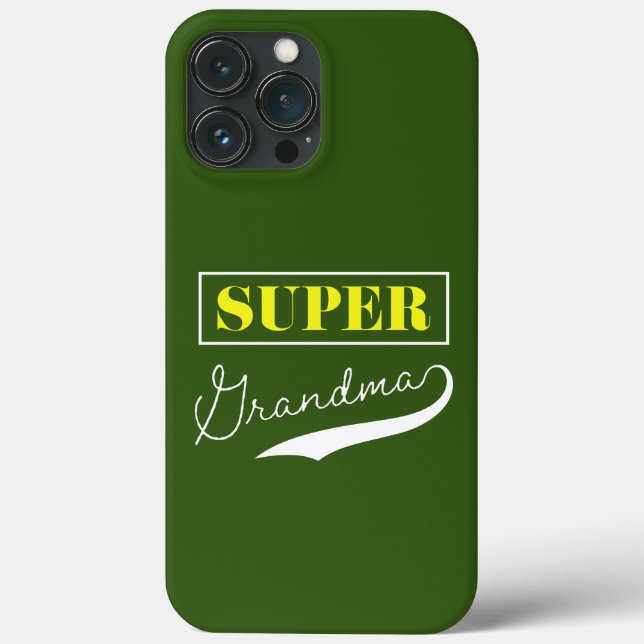 Super Grandma Case-Mate iPhone Hülle (Rückseite)