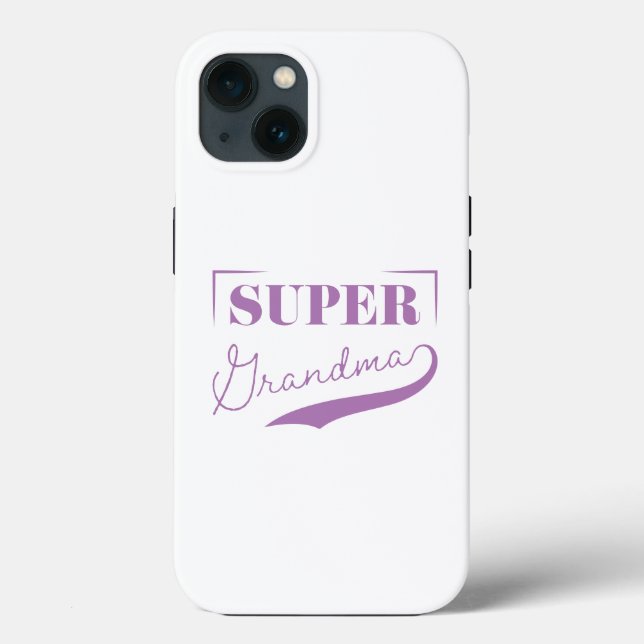 Super Grandma Case-Mate iPhone Hülle (Rückseite)