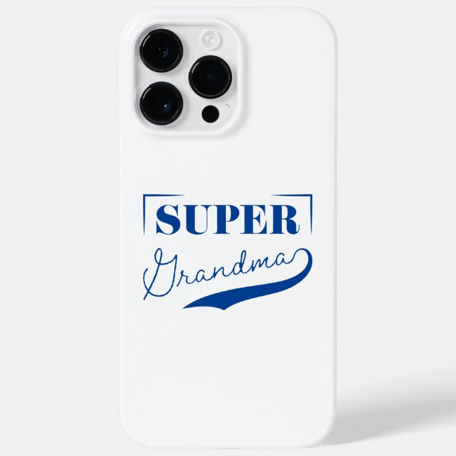 Super Grandma Case-Mate iPhone Hülle (Rückseite)