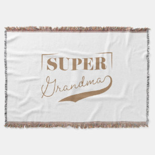 Super Grandma Decke