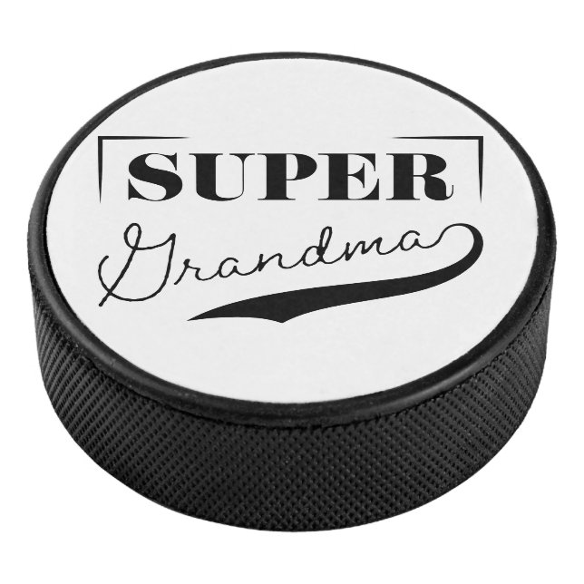 Super Grandma Eishockey Puck (3/4)