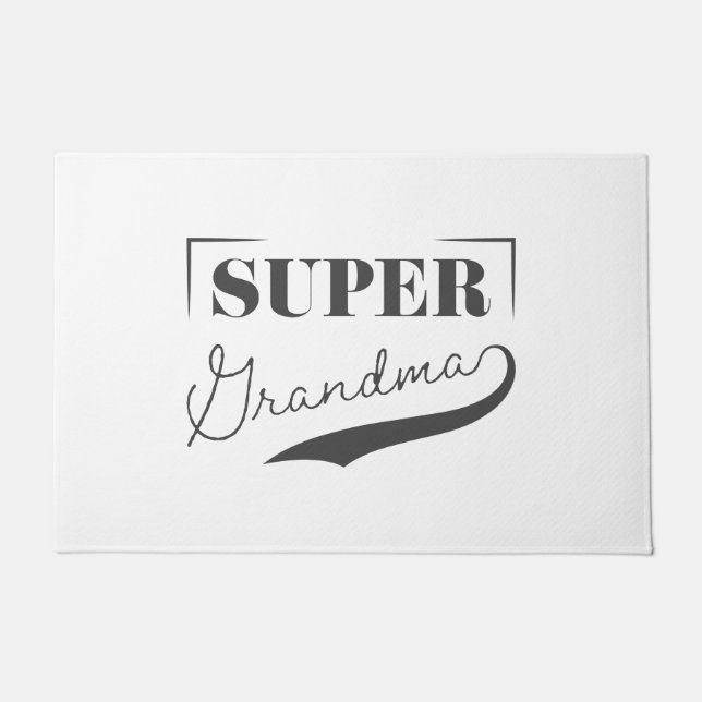 Super Grandma Fußmatte (Vorderseite)