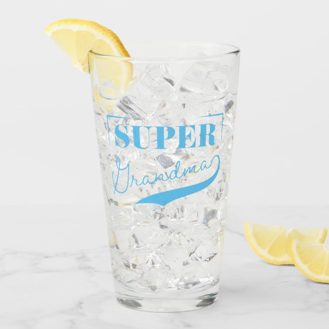 Super Grandma Glas (Vorderseite Ice)