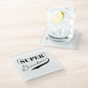 Super Grandma Glasuntersetzer