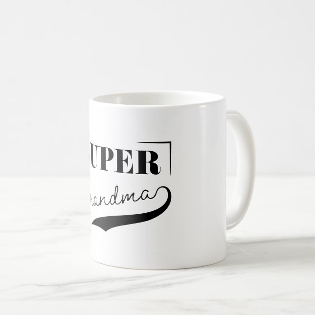 Super Grandma Kaffeetasse (VorderseiteRechts)