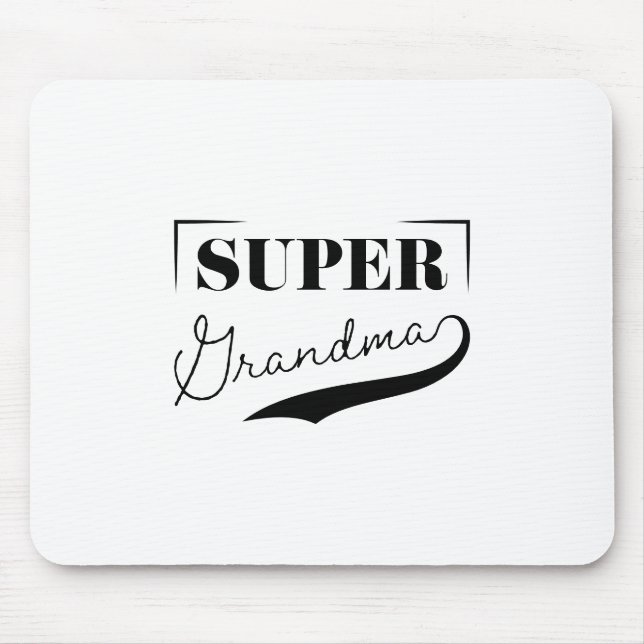 Super Grandma Mousepad (Vorne)