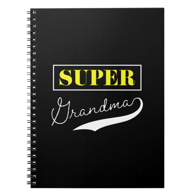 Super Grandma Notizblock (Vorderseite)