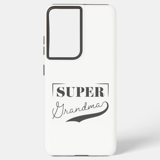 Super Grandma Samsung Galaxy Hülle (Rückseite)