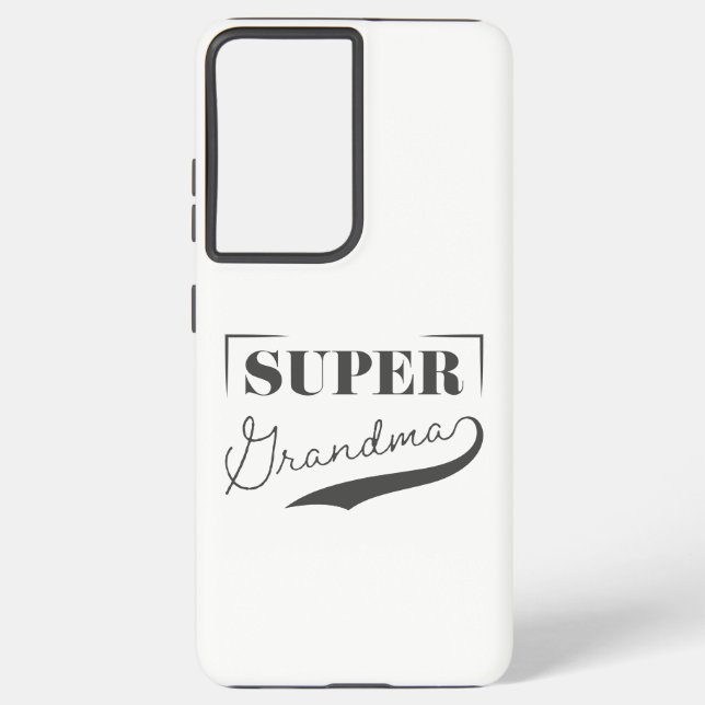 Super Grandma Samsung Galaxy Hülle (Rückseite)