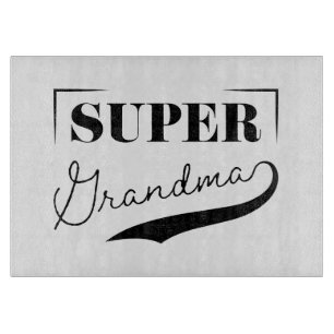 Super Grandma Schneidebrett