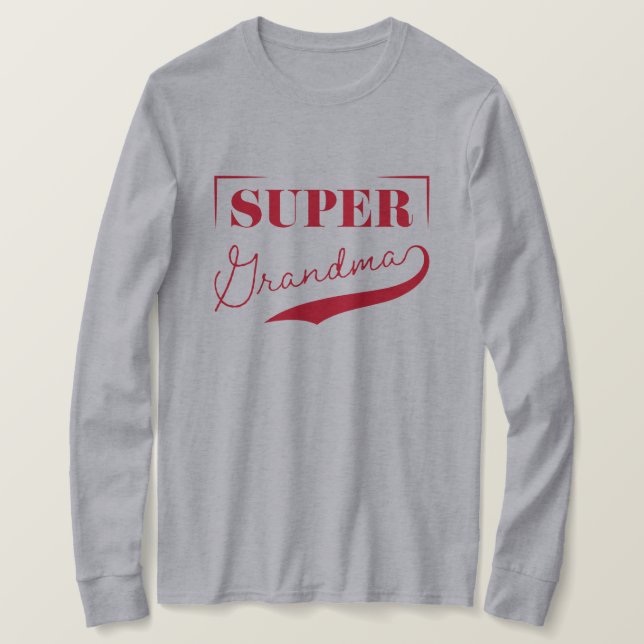 Super Grandma T-Shirt (Design vorne)