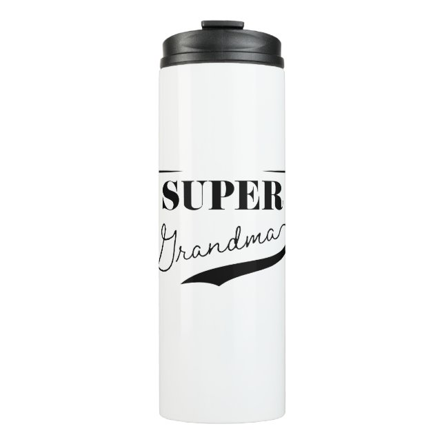 Super Grandma Thermosbecher (Vorderseite)