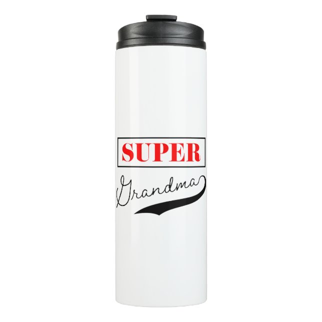 Super Grandma Thermosbecher (Vorderseite)
