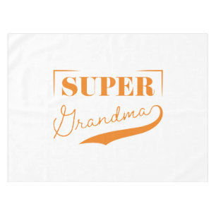 Super Grandma Tischdecke