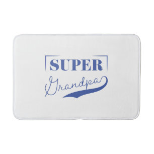 Super Grandpa Badematte