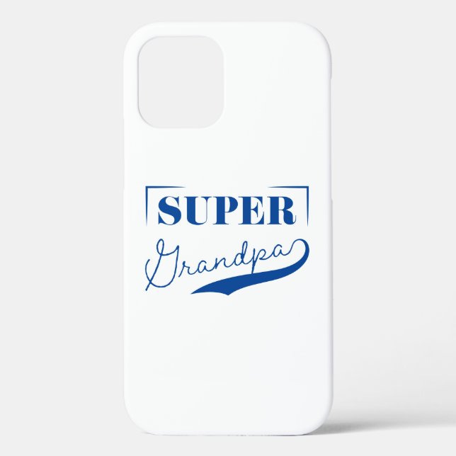 Super Grandpa Case-Mate iPhone Hülle (Rückseite)