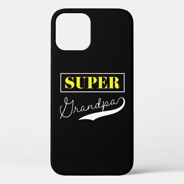 Super Grandpa Case-Mate iPhone Hülle (Rückseite)