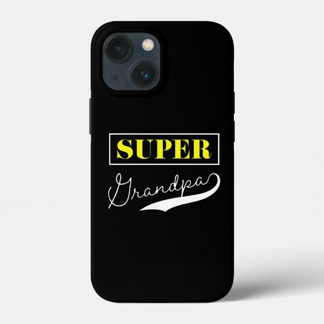 Super Grandpa Case-Mate iPhone Hülle (Rückseite)