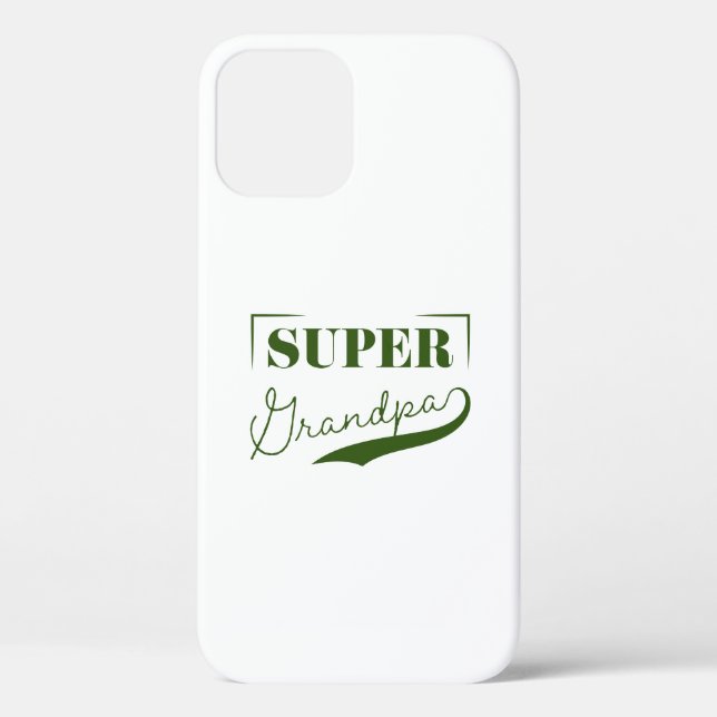 Super Grandpa Case-Mate iPhone Hülle (Rückseite)
