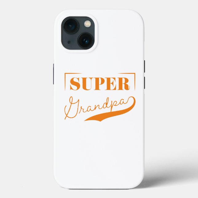 Super Grandpa Case-Mate iPhone Hülle (Rückseite)