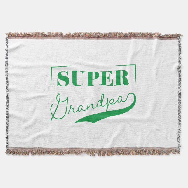 Super Grandpa Decke (Vorderseite)