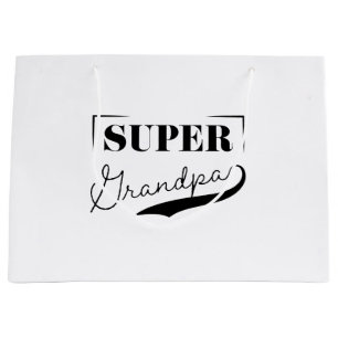 Super Grandpa Große Geschenktüte