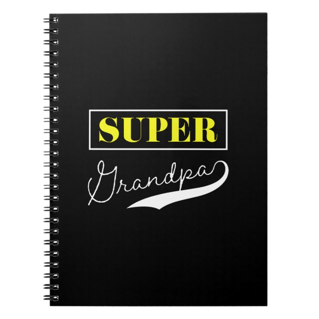 Super Grandpa Notizblock (Vorderseite)