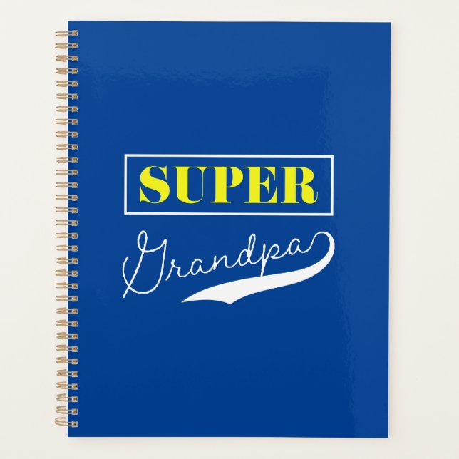 Super Grandpa Planer (Vorderseite)