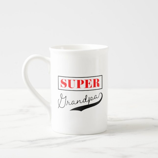 Super Grandpa Prozellantasse (Links)