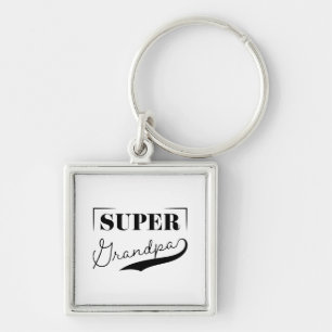 Super Grandpa Schlüsselanhänger